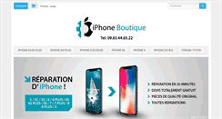 Desktop Screenshot of iphone-boutique.com